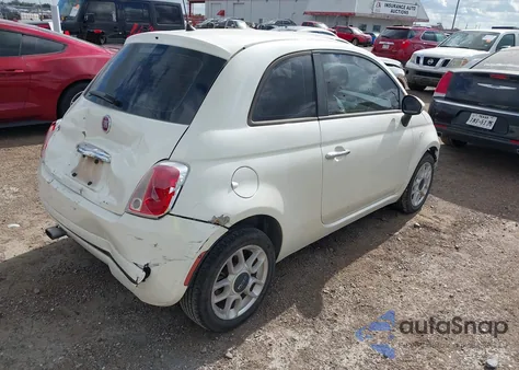 2013 Fiat 500 Pop from USA, damaged, VIN 3C3CFFAR4DT726520
